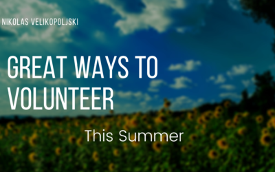 Great Ways to Volunteer This Summer